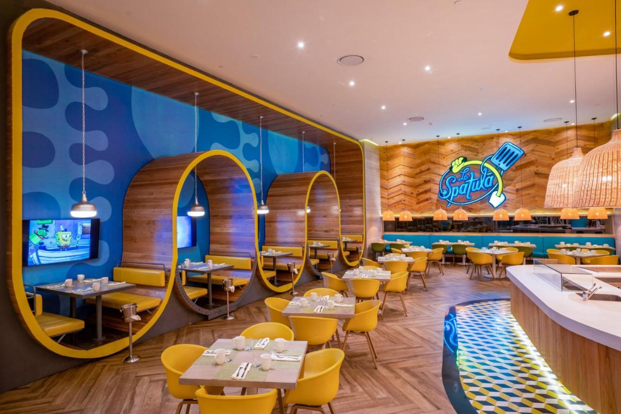 Nickelodeon Hotels & Resorts Riviera Maya بويرتو موريلوس المظهر الخارجي الصورة The interior of the restaurant