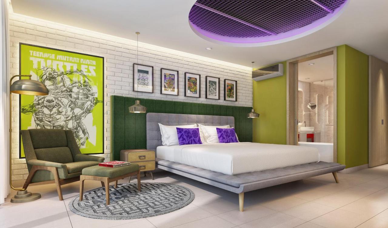 Nickelodeon Hotels & Resorts Riviera Maya بويرتو موريلوس المظهر الخارجي الصورة A bedroom at the hotel